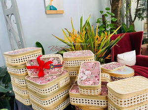 Boîte cadeau en bambou naturel tissé à la main tendance du Vietnam, vente en gros auprès du fournisseur King Craft Viet - Product Image 4