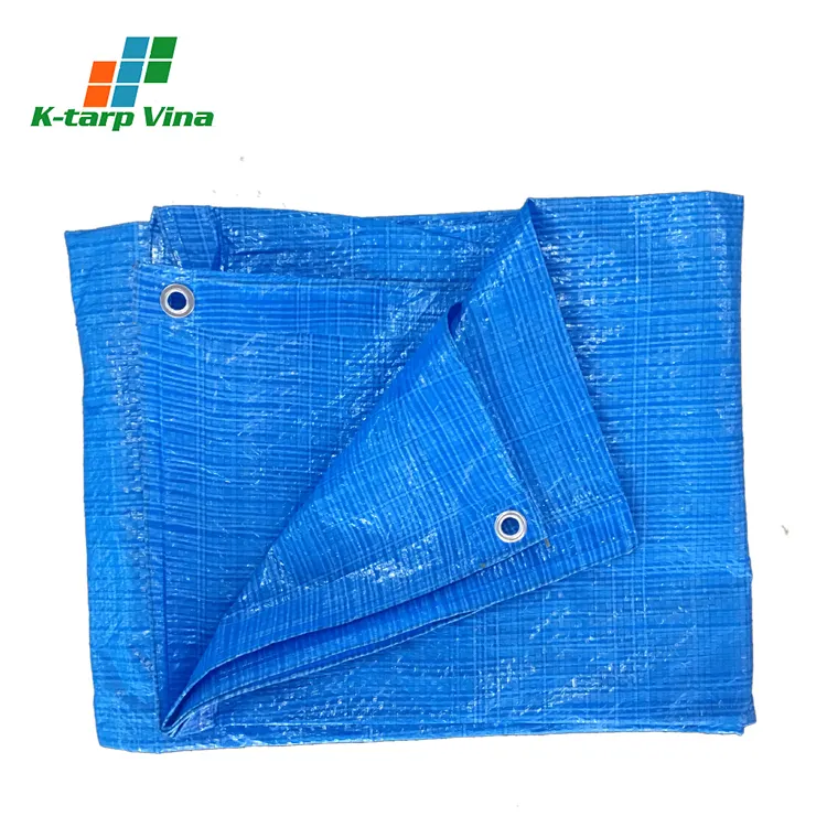 Save Cost For High Quality Light Duty Tarp Roofing Cover Pe Tarpaulin Vietnam
