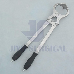 เครื่องมือสัตวแพทย์16 "ได้รับการรับรองจาก CE ISO ที่ไม่มีเลือดที่ผ่านการรับรองรับรองจาก Emasculator (Emasculator) คีมเหล็กและโลหะสำหรับตัดเย็บ - Product Image 4