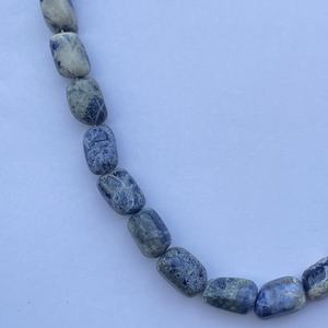 10mm 15mm piedra de sodalita azul Natural suave Rondelle piedras preciosas cuentas hebras cuerdas última calidad AAA en línea Regular a granel - Product Image 3