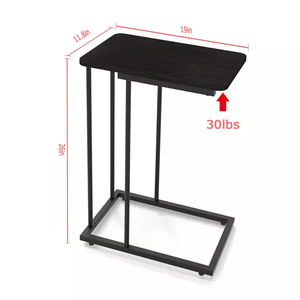 Mesa lateral de Metal para sala de estar, mueble impresionante, Color azul, mesa lateral perfecta para dormitorio, mesa decorativa de diseño único - Product Image 4