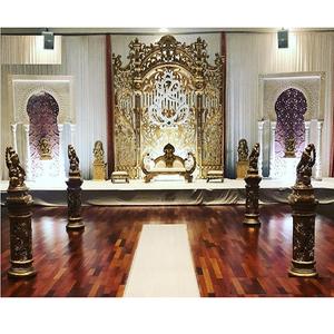 Mise en scène de mariage traditionnelle d'Asie du Sud, mise en scène de mariage indien, belle scène de mariage asiatique, New York - Product Image 1