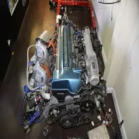 Двойной турбодвигатель JDM 98 Supra 2JZ GTE