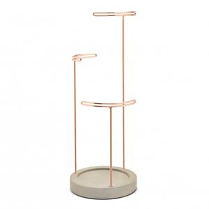 Baja — boîtes à bijoux en métal moderne, base de marbre, présentoir de bijoux en métal de qualité supérieure, fournitures de porte-bijoux en métal moderne - Product Image 4