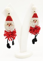 Boucles d'oreilles créoles bohèmes en macramé de coton à pampilles, motif arc-en-ciel, style bohème, franges, pour femme - Meilleures ventes