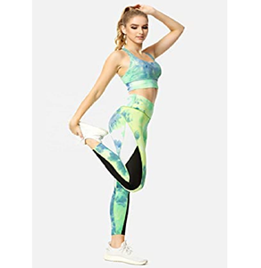 ชุดเลกกิ้งออกกำลังกายตาข่ายกางเกงโยคะของผู้หญิง,กางเกงรัดรูปฟิตเนสขาดก้นกำหนดได้เอง - Product Image 2