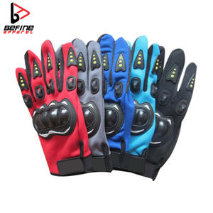 ถุงมือหนังมอเตอร์ไซค์แบบเต็มนิ้วอุปกรณ์ป้องกันมือพิมพ์สกรีน2024ออกแบบได้ตามต้องการสำหรับกีฬาและขี่จักรยาน - Product Image 6