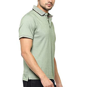 Camiseta deportiva de secado rápido para parejas, Polo con diseño de logotipo personalizado, 100% poliéster, venta al por mayor - Product Image 4