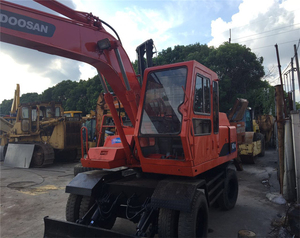 Excavadora de ruedas Doosan WV140 USADA, 1 año de garantía, 12900kg de peso operativo, 0, 65 m3, capacidad de cubo, componentes de núcleo, bomba de motor - Product Image 4