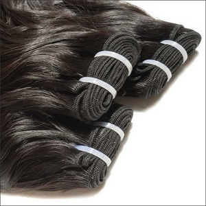 <b>Cheap</b> Virgin Remy Indian Human Hair <b>Extensions</b> Unprocessed Machine Double Weft Hair Weaving - Product Image 2