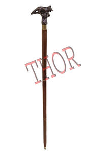 มือทำเดินอ้อยจับประเทศบรอนซ์ผู้หญิงของขวัญสีน้ำตาลไม้ - Product Image 6