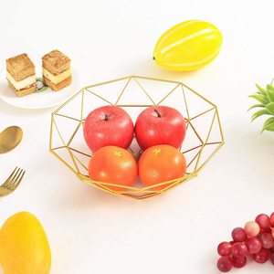 Frutero de alta calidad y cesta de frutas para mesa, mesa para servir aperitivos, cuenco redondo de Metal, cuenco de Metal de alta calidad para exportación - Product Image 5