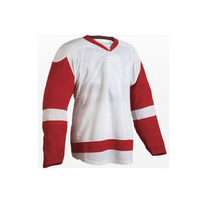 เสื้อกีฬาพิมพ์ซับลิเมตเสื้อเจอร์ซีย์เสื้อยืดฮ็อกกี้ตาข่ายระบายความร้อนสำหรับการไหลเวียนของอากาศ - Product Image 5