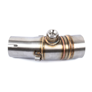 Tubo de enlace medio trasero <span class=keywords><strong>para</strong></span> motocicleta, <span class=keywords><strong>escape</strong></span> muy duradero <span class=keywords><strong>para</strong></span> <span class=keywords><strong>Kawasaki</strong></span> NINJA650 R <span class=keywords><strong>ER6N</strong></span> 09 ER6F 2009-2016 15, gran oferta - Product Image 5
