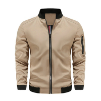Veste universitaire unisexe décontractée, coupe ajustée, de haute qualité, pour l'automne, coupe-vent, respirante, écologique, design tendance, nouveau modèle