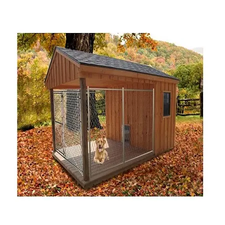 Neueste Design Wood Dog House Kunden spezifische Größe und Form Pet House für Außen-und Innenräume