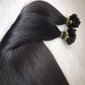 Hot Items Best Quality 100% Vietnamese Keratin U Tip Straight Natural <b>Black</b> Human <b>Hair</b> <b>Extensions</b> - Product Image 3