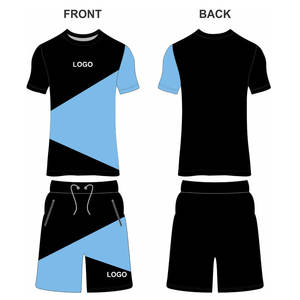 Short court de couleur unie pour hommes, ensemble d'été, avec Logo personnalisé imprimé, de qualité supérieure - Product Image 2