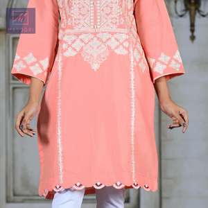 Handmade Cotton Salwar Kameez Women Indian Traditional Pakistani <b>Kurtis</b> for Summer 2025 - Product Image 3