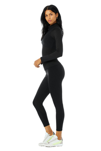 Conjunto de mallas deportivas de cintura alta para mujer, camisa de manga corta, varios estilos y colores, precio al por mayor de fábrica - Product Image 2