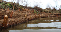 Blocs de coco biodégradables pour le contrôle de l'érosion