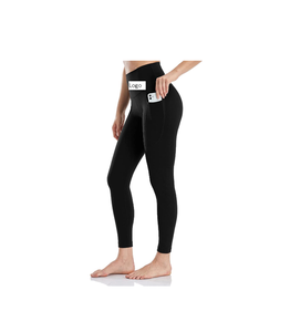 Women's High Waisted Yoga <b>Leggings</b> 85% <b>Polyester</b> 15% Spandex Soft Lightweight Fitness High Waisted Gym Yoga <b>Leggings</b> for Womens - Product Image 6