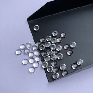 หินควอทซ์คริสตัลธรรมชาติ6มม. เรียบกลมหลวมปรับเทียบได้ cabochons จากผู้ผลิตออนไลน์อาลีบาบาตัวแทนจำหน่ายปกติของอินเดีย - Product Image 2