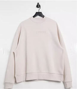 Sweat-shirt à capuche unisexe en molleton bouclette 100 % coton de haute qualité, gaufré, imperméable, à carreaux, vierge, vente en gros - Product Image 5