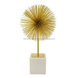 Símbolo de La Paz Escultura de hoja de metal con soporte para decoración de habitaciones Artesanías de metal hechas a mano - Product Image 3