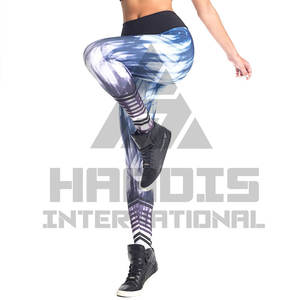 เลกกิ้งสตรีผ้าโพลีเอสเตอร์น้ำหนักเบาระบายอากาศได้ดีดีไซน์ใหม่ - Product Image 2