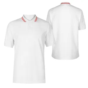 优质男士polo t恤设计，批发定制100% 款棉质高尔夫球衣