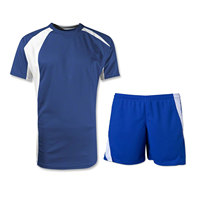 Conjunto de Ropa Deportiva de Fútbol con Estampado Personalizado, 240g, 100% Poliéster, para las Cuatro Estaciones, Corte Automatizado, Camisetas de Entrenamiento para Equipos, Unisex, Personalizadas