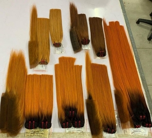 วิกผมคนแท้แบบทอจากเวียดนามผมมนุษย์แท้แบบไล่เฉดสีผมเป็นลอนแบบคู่ - Product Image 5