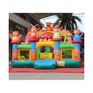 Imcute — nouveau modèle d'aire de jeux gonflable pour enfants, terrain de jeux de haute qualité, 9x6x5.5 mètres - Product Image 1