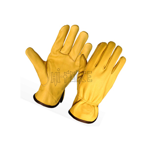 Gants de conducteur en cuir véritable Gants de soudage en latex confortables et résistants pour le travail d'hiver - Product Image 2