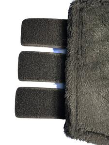 Bottes de tendon de cheval à la mode Protection des jambes néoprène réglable Durable de haute qualité taille de couleur personnalisée attelle de brossage de cheval - Product Image 5