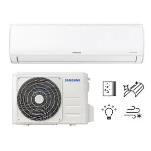 Samsung AR35 split wall mounted air conditioner LED display Anti-bacterial and anti-allergenic filter