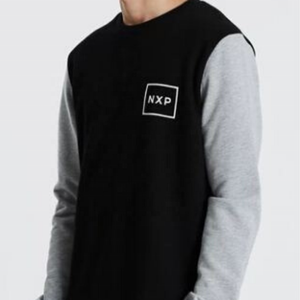 Pesado caliente curvo dobladillo de lana de algodón jersey Sudadera con capucha de los hombres de encargo sudaderas con capucha sudadera - Product Image 1