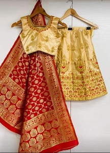 Lehenga-ropa para niños, navratrri especial de prenda de vestir, Festival Choli, para boda, India, lehenga, chooli, venta al por mayor - Product Image 2