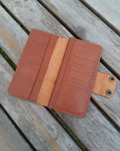 Ví Da Thật Trifocals Trucker Ví Mỏng Dài Cho Nam LWT-0083 - Product Image 5