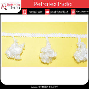 Proveedor de flecos de borlas de decoración al por mayor - Product Image 4