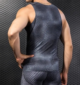 T-shirt de sport pour homme, vêtements de fitness en jute, shorts, débardeur, collection de débardeurs pour homme fabriqués au Bangladesh - Product Image 3