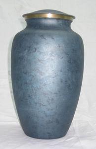 Urna de cremación con textura de laca de técnica exclusiva de gran calidad al mejor precio, hecha de marca de metal para cenizas de adultos - Product Image 3