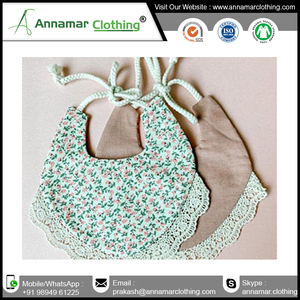 Bavoirs en coton pour bébé, emballage personnalisé de qualité, Bandana, livraison directe - Product Image 5