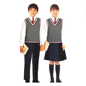 Venta caliente Custom Boys School Uniform Tops Ropa de equipo de tela cómoda - Product Image 3