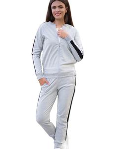 New Arrival French Terry Design Your Own Custom Women Breathable <b>Crop</b> <b>Top</b> Sweat Suit Sexy - Product Image 1