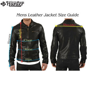 แจ็กเก็ตมอเตอร์ไซค์สำหรับผู้ชายแจ็กเก็ตมอเตอร์ไซค์หนัง PU สำหรับผู้ชายฤดูหนาวออกแบบได้ตามต้องการ - Product Image 6