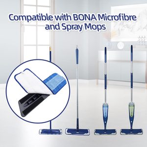 Balai rotatif, remplacement de sol, éponge de nettoyage en microfibre pour bois dur, lingettes réutilisables - Product Image 2