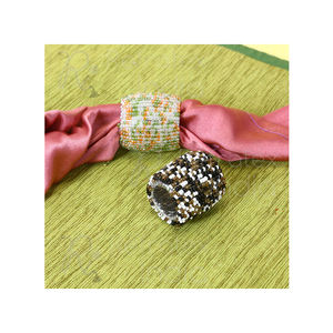 แก้วตกแต่งแหวนผ้าเช็ดปาก - Product Image 1