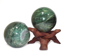 ลูกบอลคริสตัล | หินอะเวนจูรีนทรงกลม,หินมนตราหินตกแต่งบ้านแกะสลักทรงกลมคริสตัลฮวงจุ้ยสีเขียวทรงกลม - Product Image 6